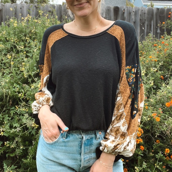 Boho Free People Blouse - Picture 1 of 4